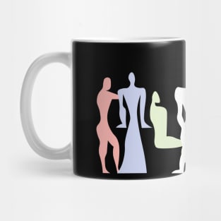 Le Corbusier Modulor Pastel Party Mug